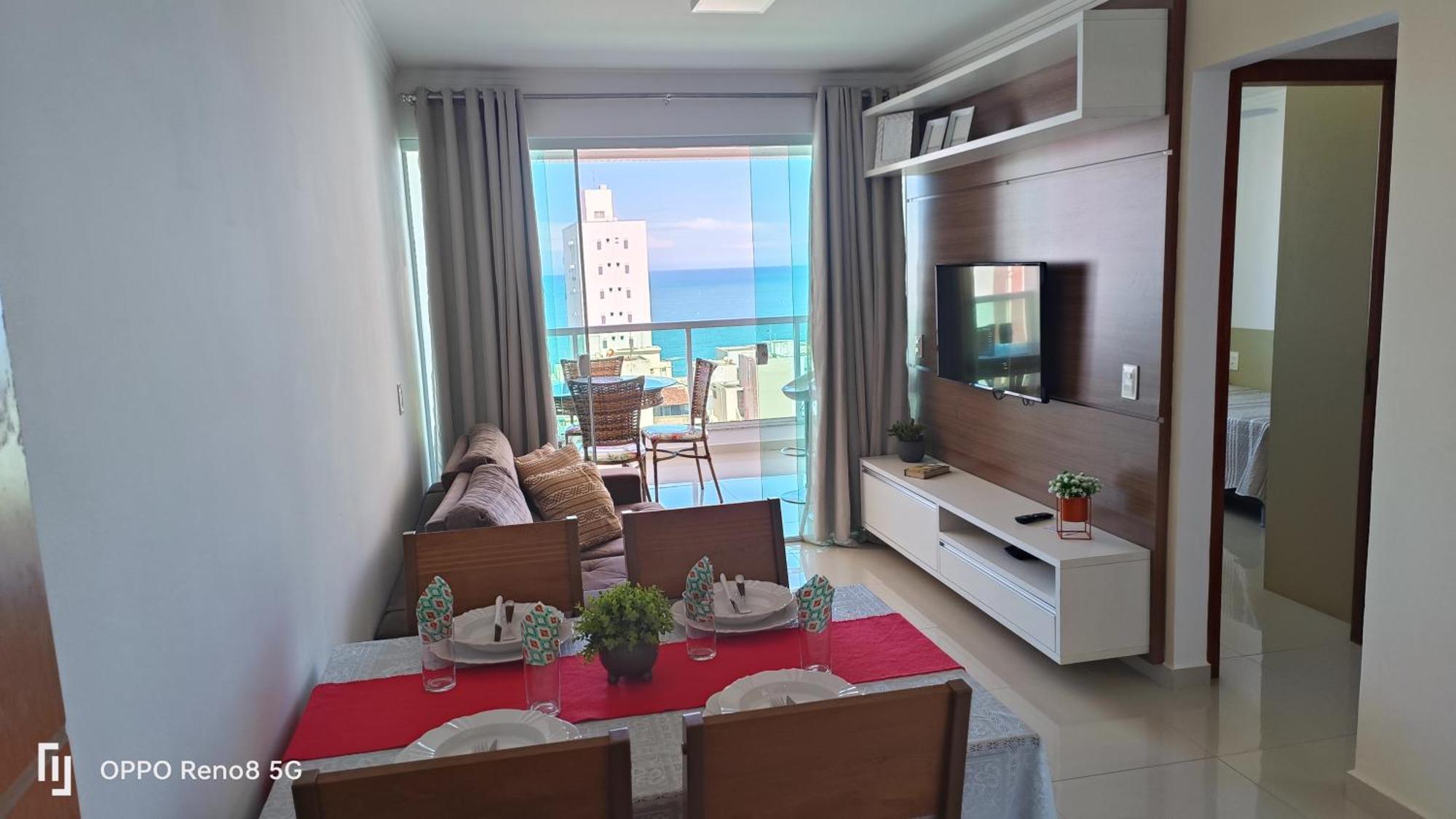 Magnifico Apto Com Vista Para O Mar, 2 Quartos, Maximo 6 Pessoas!!! Guarapari Exteriör bild